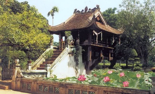 La pagode à pilier unique à Hanoi