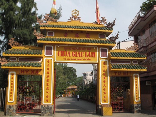La pagode de Giac Lam à Saigon