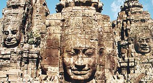 Temple Bayon à Angkor