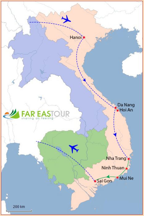 Circuit en famille - La côte centrale du sud Vietnam 10 jours
