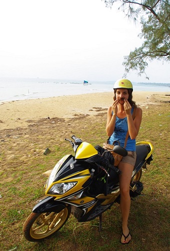 La moto à Phu Quoc