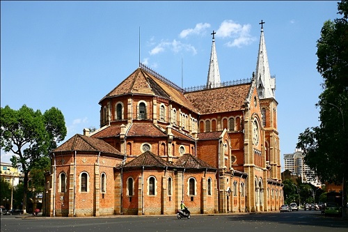La cathédrale de Notre-Dame de Sai Gon