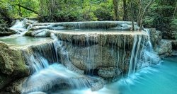 La cascade d'Erawan