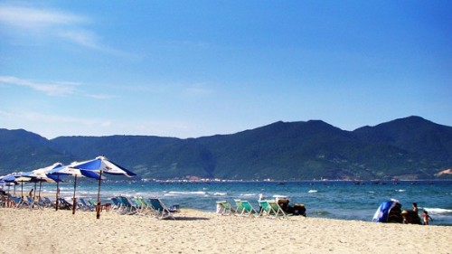 La plage My Khe à Danang