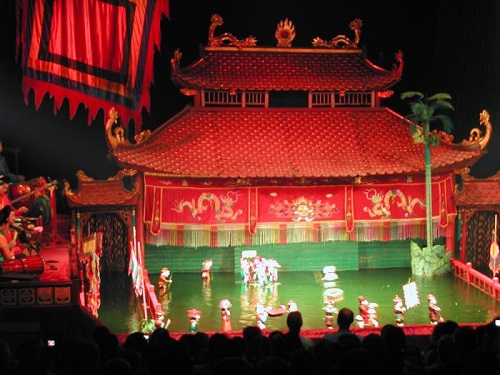 Le théâtre des marionnettes sur l’eau de Thang Long