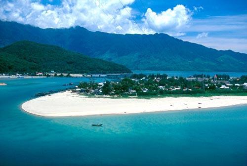 Une plage à Da Nang