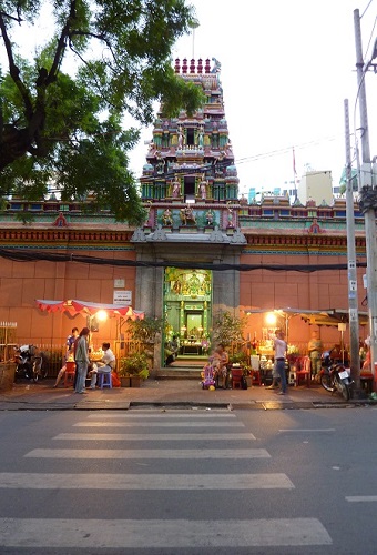 Le Temple de Mariamman Hindu à Saigon