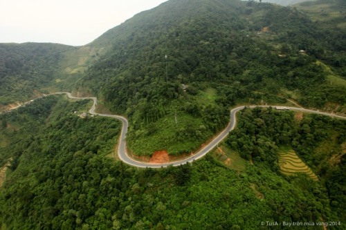 Les itinéraires routards à Mu Cang Chai lors de la saison du riz mûr