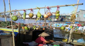 Marché flottant de Cai Rang