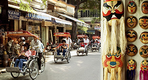 Balade en cyclo-pousse à Hanoi