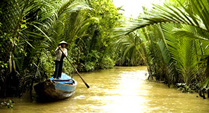 Croisière sur le canal à Ben Tre