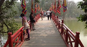 Pont The Huc à Hanoi