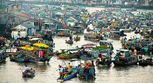 marché flottant cai be