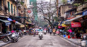 La vieille ville d'Hanoi