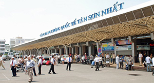 Aéroport Tan Son Nhat à Ho Chi Minh ville