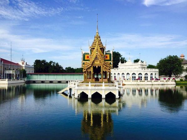 Bang Pa In en train et en bateau - Ayutthaya