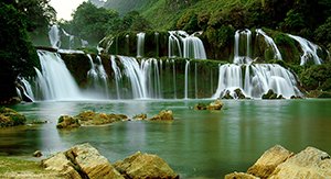 Chute d'eau Ban Gioc à Cao Bang