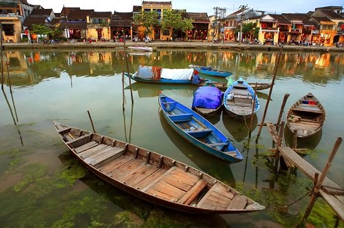 embarcadère de Hoian