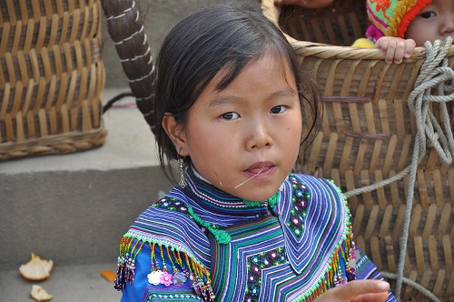 enfant à Bac Ha