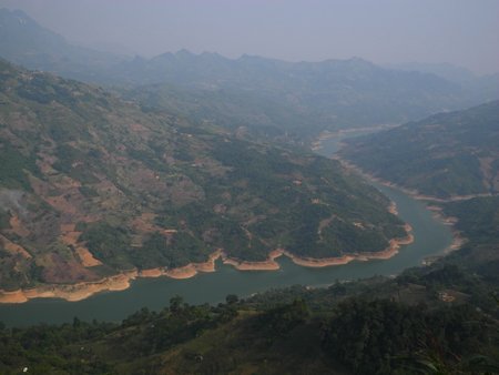 Fleuve de Chay à Lao Cai