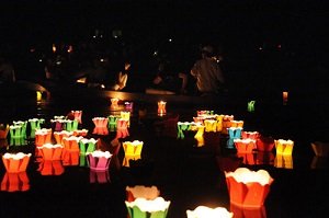 lanternes flottantes à Hoi An