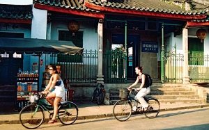 Hoian à vélo