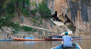 la grotte Tham Ting à Pakkhou