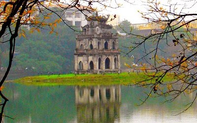 lac de l'épée restituée Hanoi