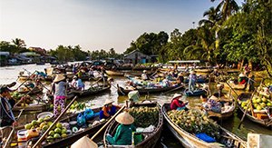 Marché flottant de Cai Rang