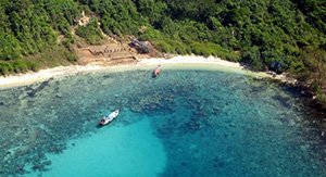 la plage du paradis réel de Sinhanoukville