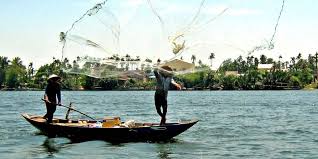 Peche au village de Cam Thanh