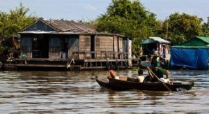 Village flottant - Lac Tonle Sap