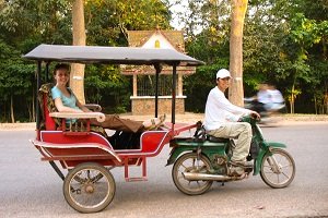 tuk tuk au cambodge