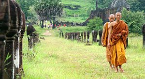 le vestige Champassak au Laos