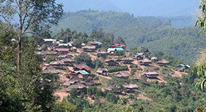 village Ban Nam Yang au Laos