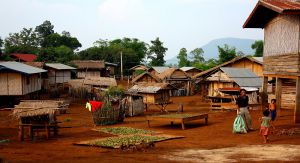 Village Ban Sapai - Parkse - Laos