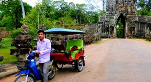 Visite d'Angkor en tuk tuk