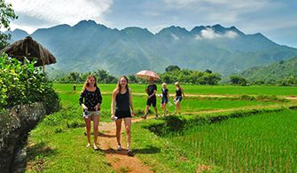 Trek Mai Chau - Moc Chau 1 semaine