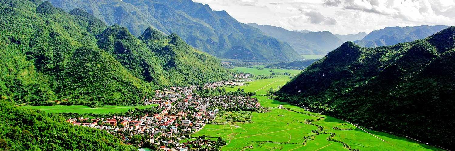 Mai Chau panorama