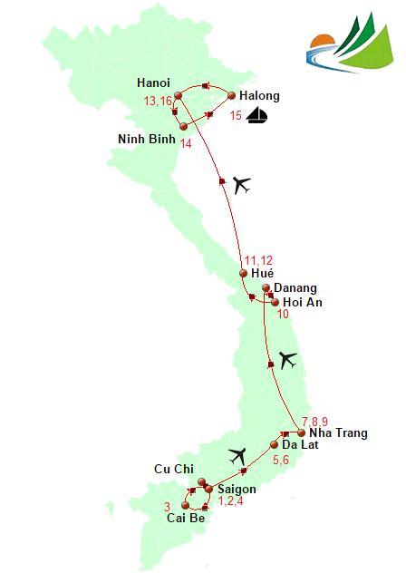 CIRCUIT VIETNAM 17 JOURS – NHA TRANG DA LAT