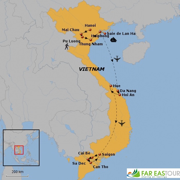 CIRCUIT VIETNAM HORS DES SENTIERS BATTUS 2 SEMAINES