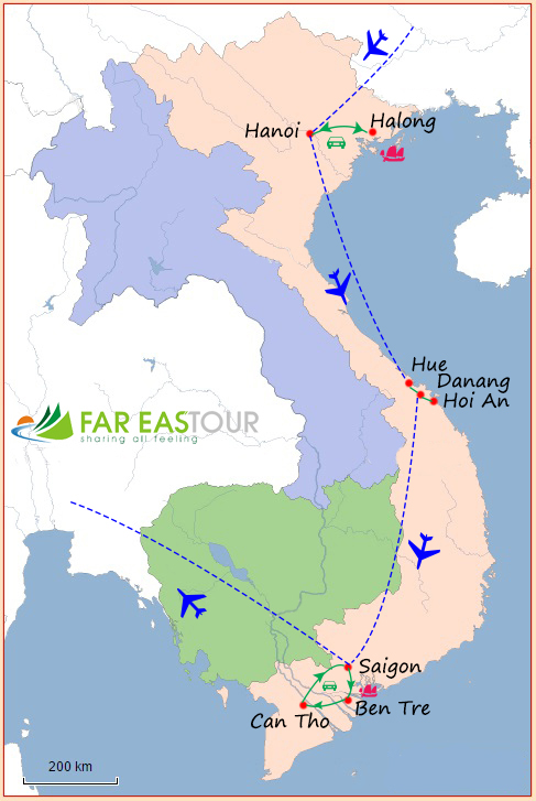 Circuit escapade Vietnam 10 jours 