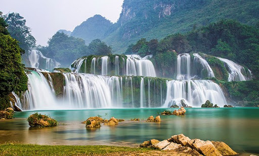 cao bang vietnam - chutes de ban gioc 2