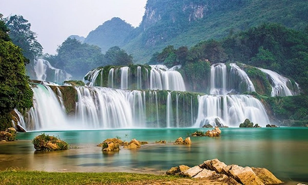 chutes de cao bang