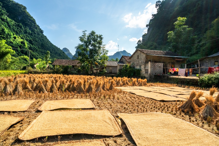 cao bang vietnam - village