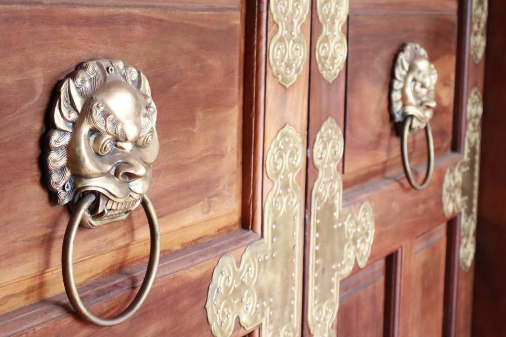 pagode de minh thanh - sur les portes