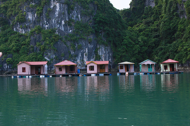 Le village de pêcheurs flottant de Vung Vieng