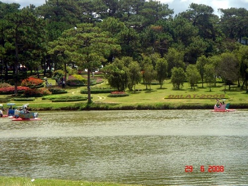 Le lac des soupirs à Dalat