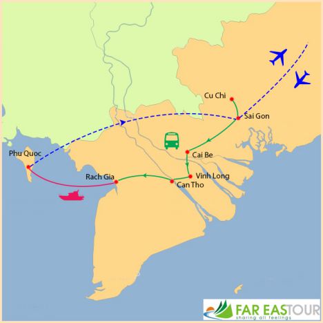 VOYAGE PAS CHER AU VIETNAM DU SUD 4 JOURS