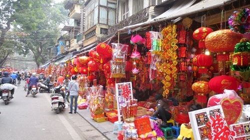 La rue Hang ma